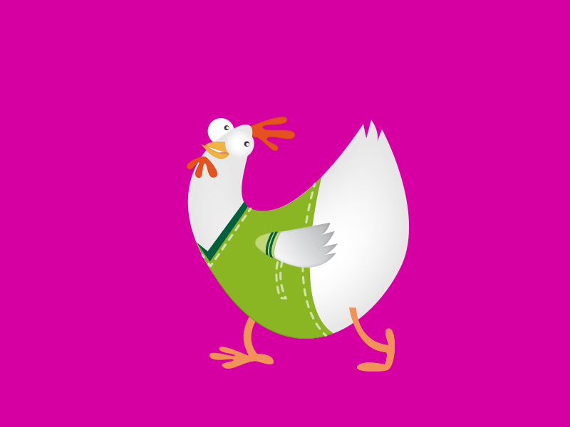 Animierter Game Character