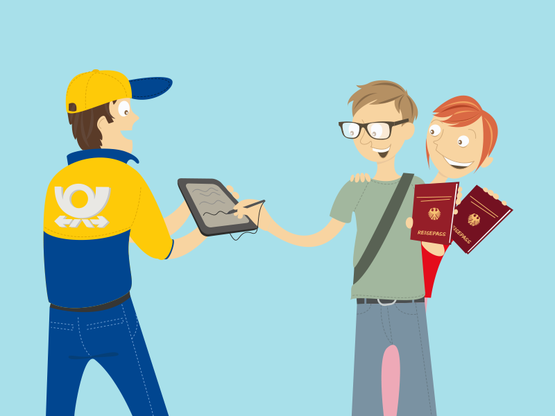 Visual Storytelling Reisepass-App