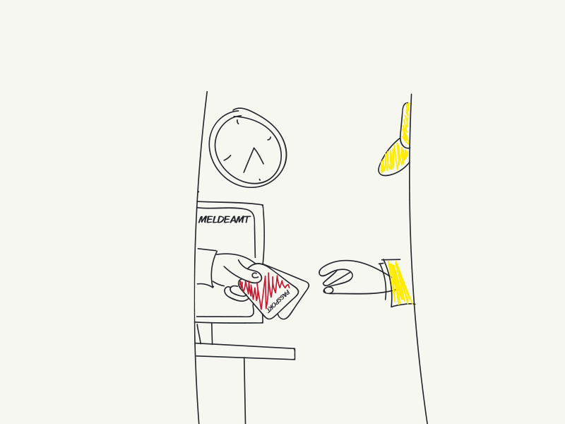 Visual Storytelling Storyboardskizze