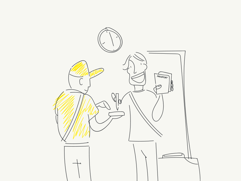 Visual Storytelling Storyboardskizze