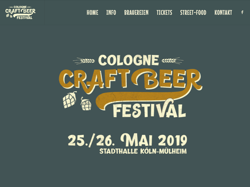 Webproduktion Craftbeerfestival